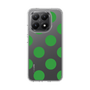 Slim Protection Case［ Simple Dot - Green ］