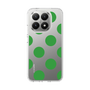 Slim Protection Case［ Simple Dot - Green ］