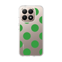 Slim Protection Case［ Simple Dot - Green ］
