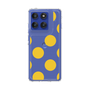 Slim Protection Case［ Simple Dot - Yellow ］
