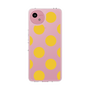 Slim Protection Case［ Simple Dot - Yellow ］