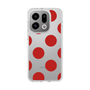 Slim Protection Case［ Simple Dot - Red ］