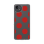 Slim Protection Case［ Simple Dot - Red ］