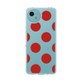 Slim Protection Case［ Simple Dot - Red ］