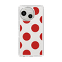 Slim Protection Case［ Simple Dot - Red ］