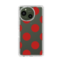 Slim Protection Case［ Simple Dot - Red ］
