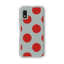 Slim Protection Case［ Simple Dot - Red ］