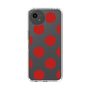 Slim Protection Case［ Simple Dot - Red ］
