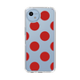Slim Protection Case［ Simple Dot - Red ］