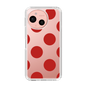 Slim Protection Case［ Simple Dot - Red ］