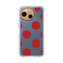 Slim Protection Case［ Simple Dot - Red ］