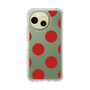 Slim Protection Case［ Simple Dot - Red ］