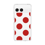 Slim Protection Case［ Simple Dot - Red ］