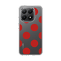 Slim Protection Case［ Simple Dot - Red ］