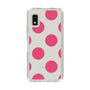 Slim Protection Case［ Simple Dot - Pink ］