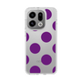 Slim Protection Case［ Simple Dot - Purple ］