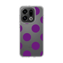 Slim Protection Case［ Simple Dot - Purple ］