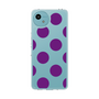 Slim Protection Case［ Simple Dot - Purple ］