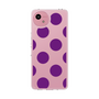 Slim Protection Case［ Simple Dot - Purple ］