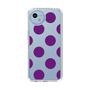 Slim Protection Case［ Simple Dot - Purple ］