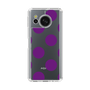 Slim Protection Case［ Simple Dot - Purple ］