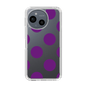 Slim Protection Case［ Simple Dot - Purple ］