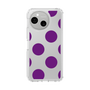 Slim Protection Case［ Simple Dot - Purple ］