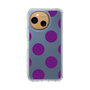 Slim Protection Case［ Simple Dot - Purple ］