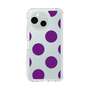 Slim Protection Case［ Simple Dot - Purple ］