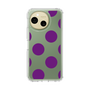 Slim Protection Case［ Simple Dot - Purple ］