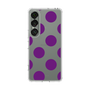 Slim Protection Case［ Simple Dot - Purple ］