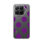 Slim Protection Case［ Simple Dot - Purple ］