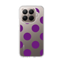 Slim Protection Case［ Simple Dot - Purple ］