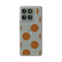 Slim Protection Case［ Simple Dot - Brown ］
