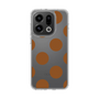 Slim Protection Case［ Simple Dot - Brown ］