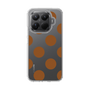 Slim Protection Case［ Simple Dot - Brown ］