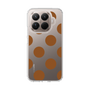 Slim Protection Case［ Simple Dot - Brown ］