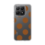 Slim Protection Case［ Simple Dot - Brown ］