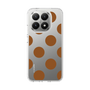 Slim Protection Case［ Simple Dot - Brown ］
