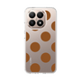 Slim Protection Case［ Simple Dot - Brown ］