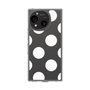 Slim Protection Case［ Simple Dot - White ］