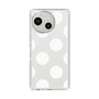 Slim Protection Case［ Simple Dot - White ］