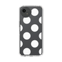 Slim Protection Case［ Simple Dot - White ］