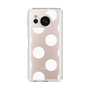 Slim Protection Case［ Simple Dot - White ］