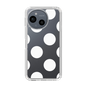 Slim Protection Case［ Simple Dot - White ］