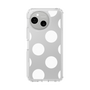 Slim Protection Case［ Simple Dot - White ］