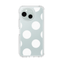 Slim Protection Case［ Simple Dot - White ］