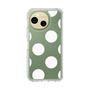 Slim Protection Case［ Simple Dot - White ］