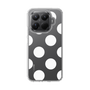 Slim Protection Case［ Simple Dot - White ］