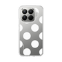 Slim Protection Case［ Simple Dot - White ］